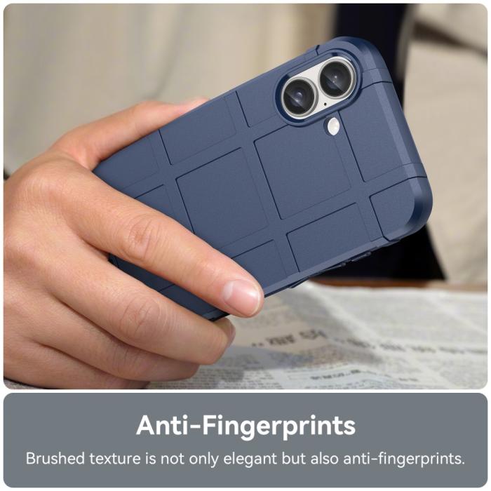 Bild 6, iPhone 16 Plus Skal Robust Blå