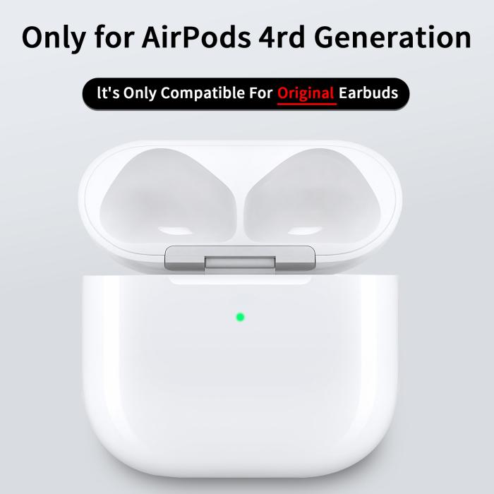 Bild 3, AirPods 4 Trådlöst Laddningsfodral USB-C