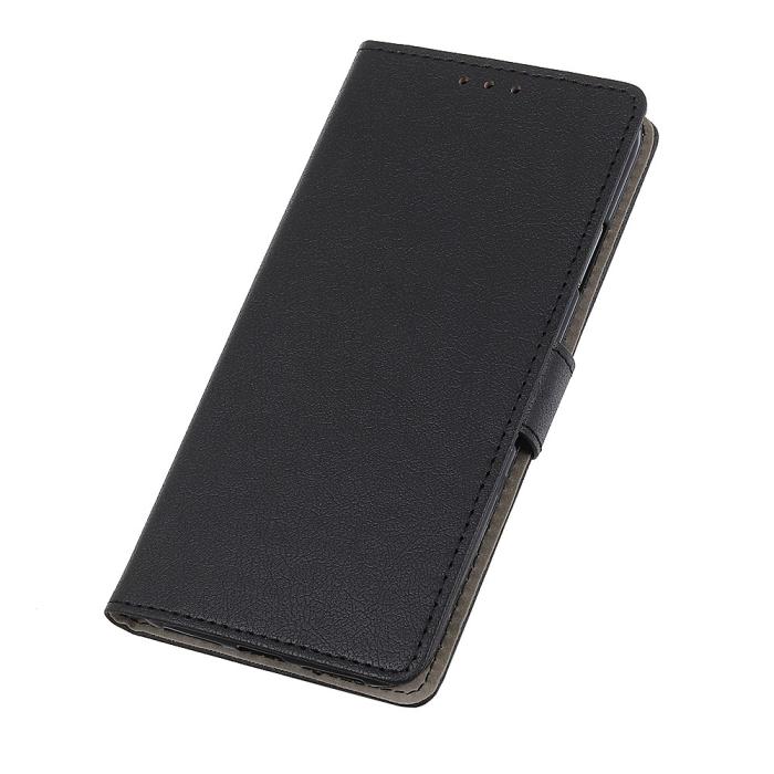 Bild 6, Motorola Moto G200 Fodral Solid Läder Svart