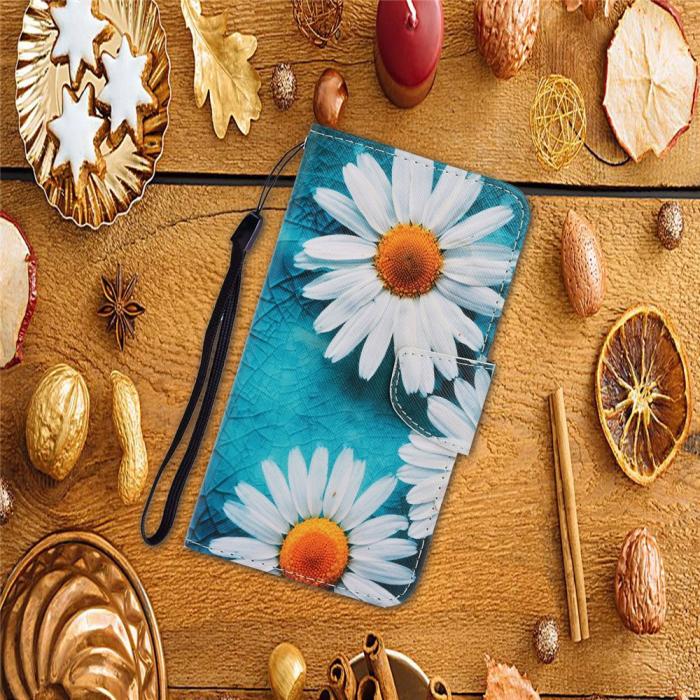 Bild 6, Samsung Galaxy S26 Fodral Med Tryck Vita Blommor
