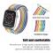 Apple Watch 42/44/45/49 mm Armband Alpine Pro Loop White Rainbow