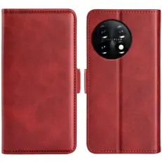 OnePlus 11 5G Fodral Magnetisk Stängning Röd
