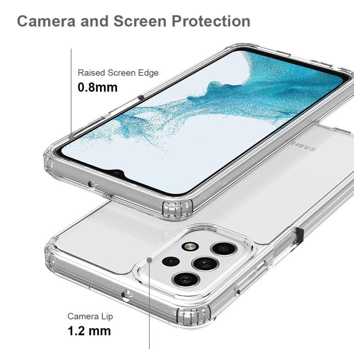 Bild 3, Samsung Galaxy A23 5G Skal Akryl/TPU Shockproof Transparent