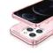 iPhone 14 Pro Max Skal Shockproof Glitter TPU Rosa