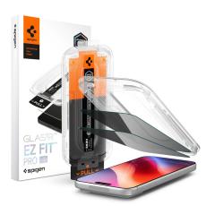 Spigen iPhone 18 Pro 2-PACK Sk&auml;rmskydd Glas.tR Pro HD 'Ez Fit'