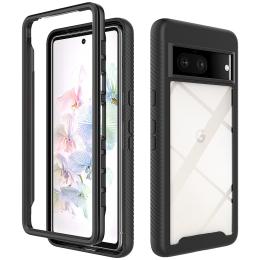 Google Pixel 7 Skal 360 Shockproof Hybrid Svart