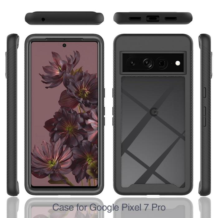 Bild 6, Google Pixel 7 Pro Skal 360 Shockproof Hybrid Svart