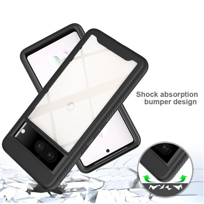 Bild 2, Google Pixel 7 Skal 360 Shockproof Hybrid Svart