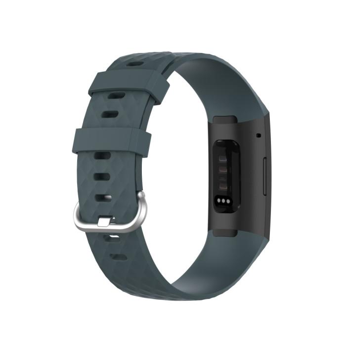 Bild 3, Armband Fitbit Charge 3 / 4 Mörk Grön