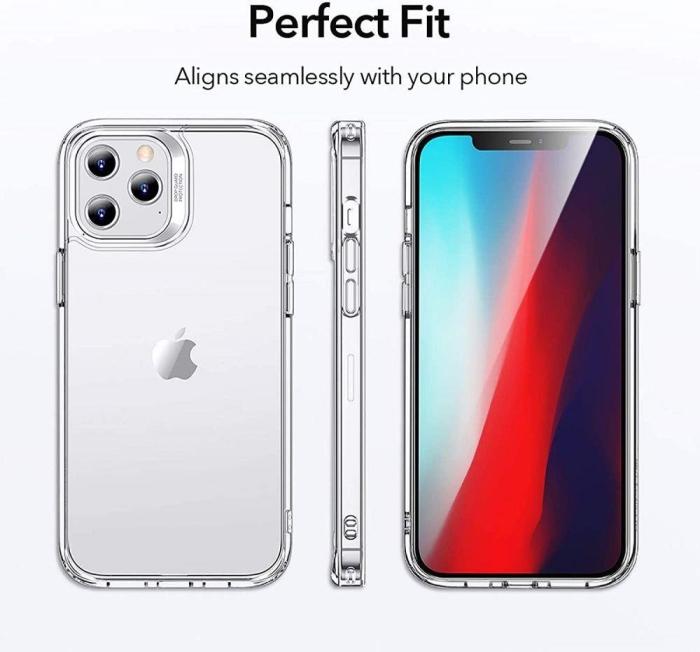 Bild 4, ESR Hybrid Skal För iPhone 12/12 Pro - Transparent