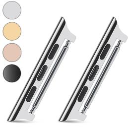 Spring Bar Fästen till Apple Watch 42/44/45/49 mm Silver