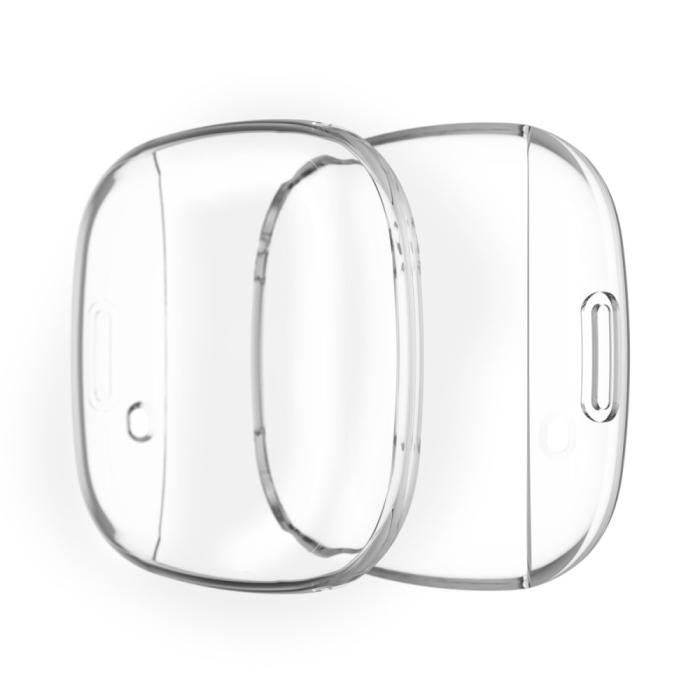 Bild 1, Silikon Skal Fitbit Versa 3 / Sense - Transparent