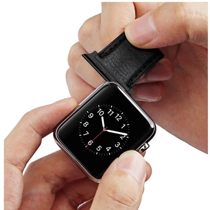 Bild 3, Spring Bar Fästen till Apple Watch 41/40/38 mm - Svart