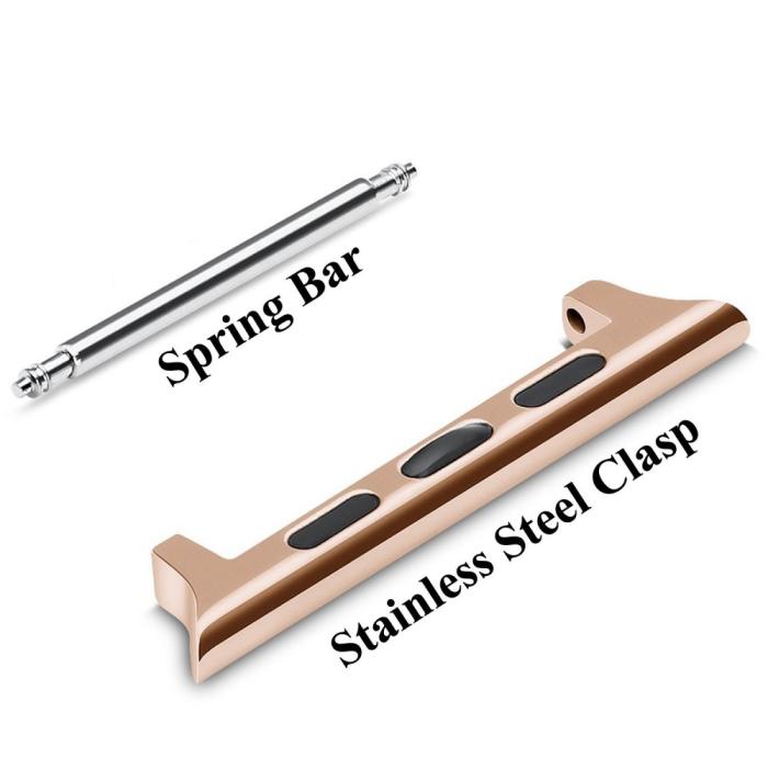 Bild 5, Spring Bar Fästen till Apple Watch 41/40/38 mm - Roséguld