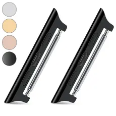 Spring Bar Fästen till Apple Watch 42/44/45/46/49 mm Svart