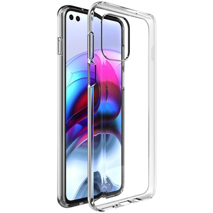 Bild 1, Motorola Moto G100 - IMAK Transparent TPU Skal
