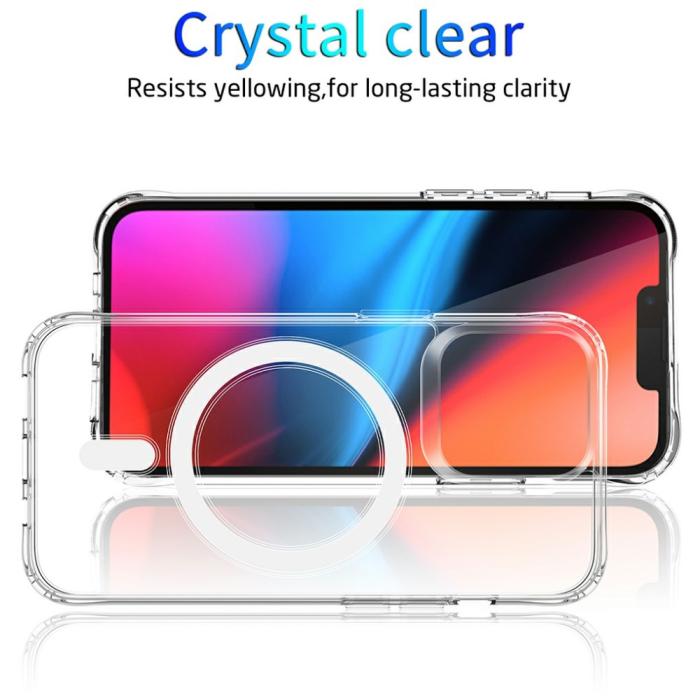 Bild 2, iPhone 13 Pro - MagSafe Hybrid Skal - Transparent