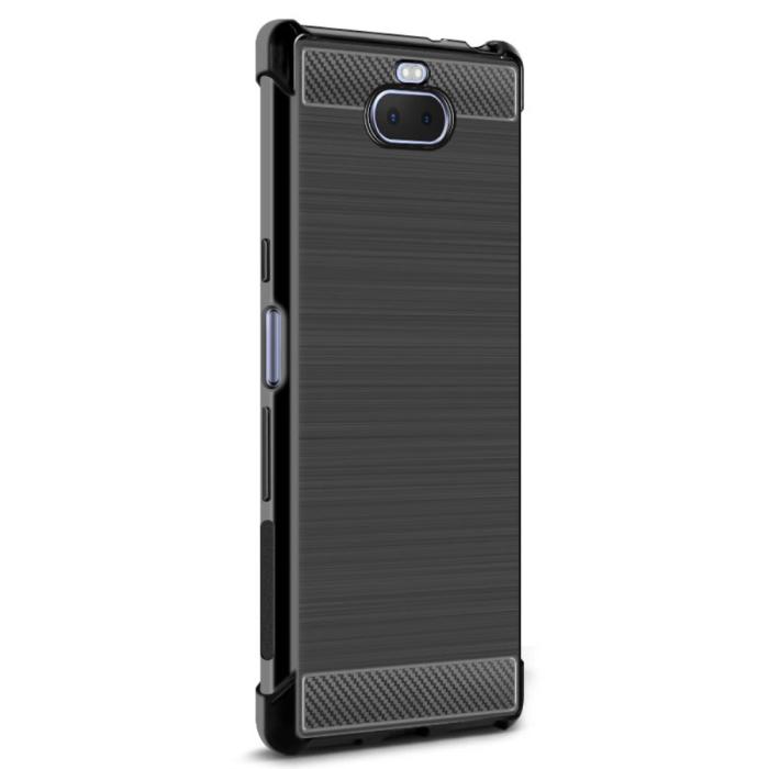 Bild 5, Sony Xperia 10 - IMAK Vega Airbag TPU Skal - Svart