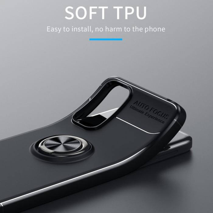 Bild 6, Xiaomi Redmi Note 11 4G Skal Ring Svart/Roséguld