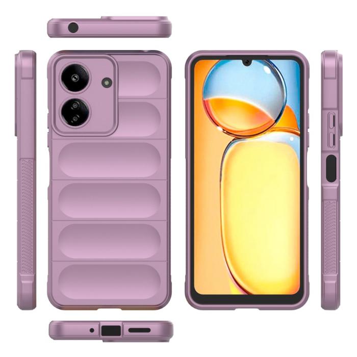 Bild 6, Xiaomi Redmi 13C 4G Skal Magic Shield Ljus Lila