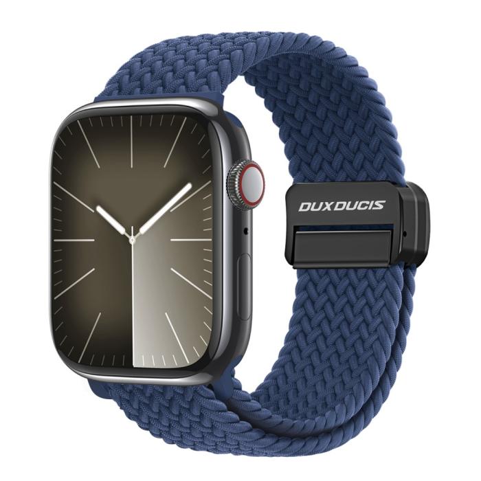 Bild 2, DUX DUCIS Apple Watch 38/40/41 Armband Flätat Blå