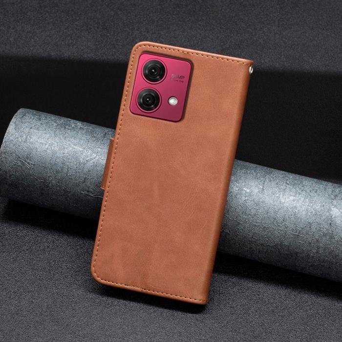 Bild 6, Motorola Moto G84 5G Fodral Shark Solid Brun