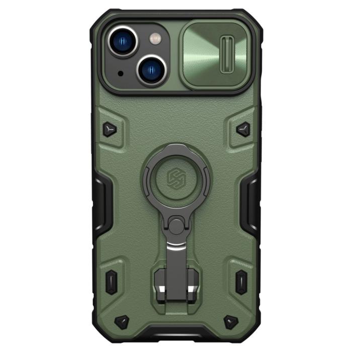 Bild 1, NILLKIN iPhone 14 Plus Skal CamShield Armor Pro Grön