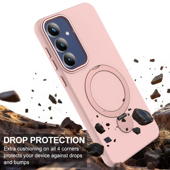 Bild 4, Samsung Galaxy A37 5G Skal MagSafe Kickstand Hybrid Rosa
