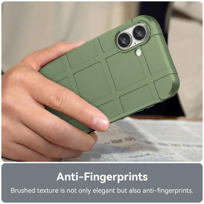 Bild 6, iPhone 16 Plus Skal Robust Grön