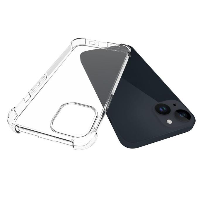 Bild 2, iPhone 15 Plus Skal Shockproof TPU Transparent