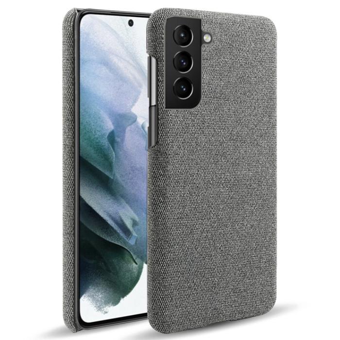 Bild 1, KSQ Samsung Galaxy S22 Plus Skal Tygbelagt Grå