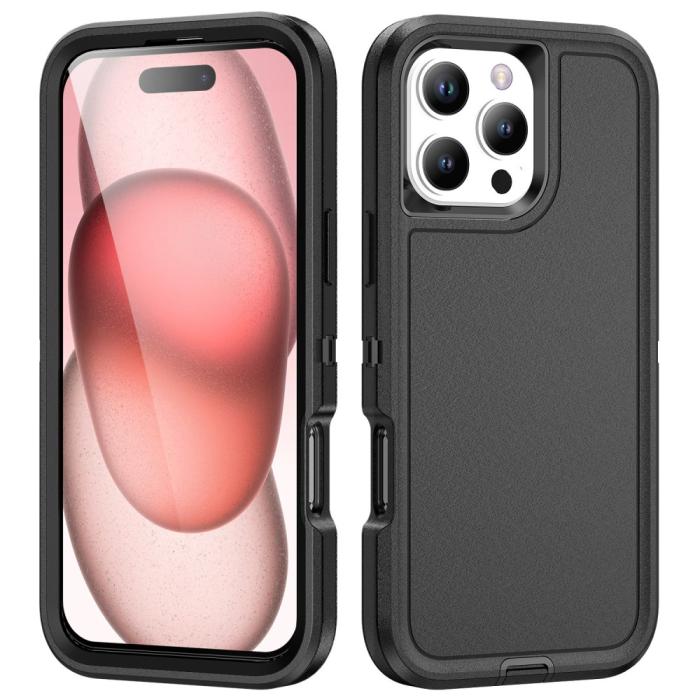 Bild 1, iPhone 16 Pro Skal Xtreme Shockproof Hybrid Svart