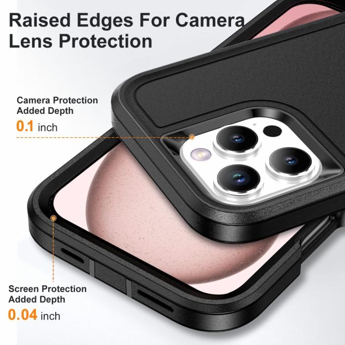 Bild 5, iPhone 16 Pro Skal Xtreme Shockproof Hybrid Svart