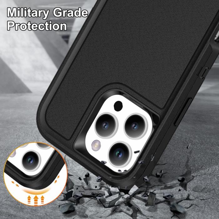 Bild 6, iPhone 16 Pro Skal Xtreme Shockproof Hybrid Svart