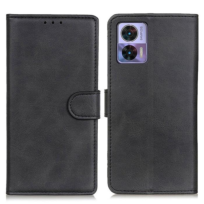 Bild 1, Motorola Edge 30 Neo 5G Fodral Läder Svart