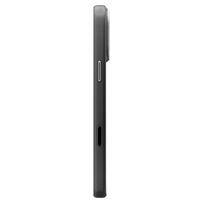 Bild 5, Spigen iPhone 17 Pro Skal MagSafe Enzo Aramid 'T' Svart/Silver
