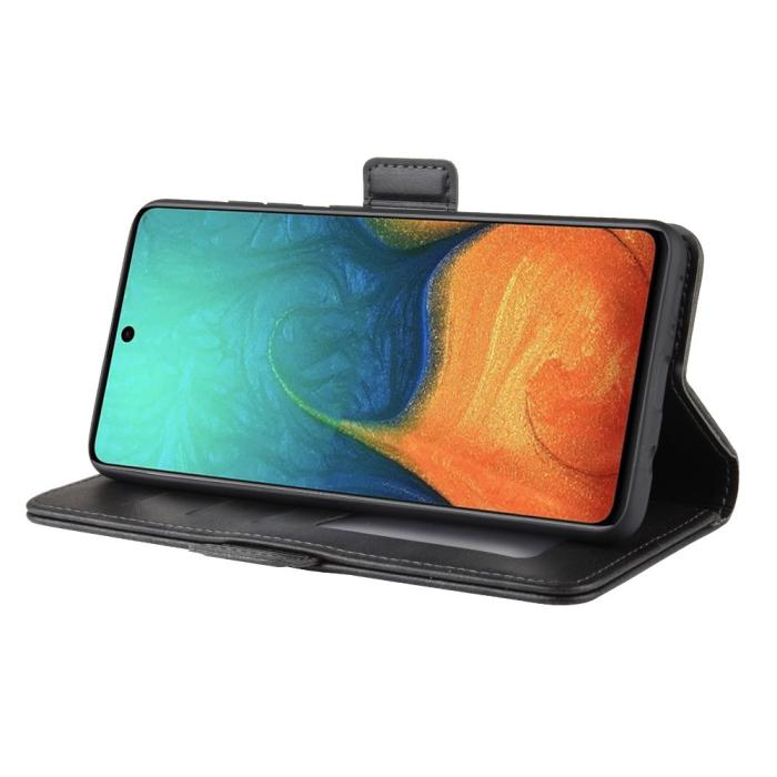 Bild 5, Samsung Galaxy A71 - Plånboksfodral - Svart