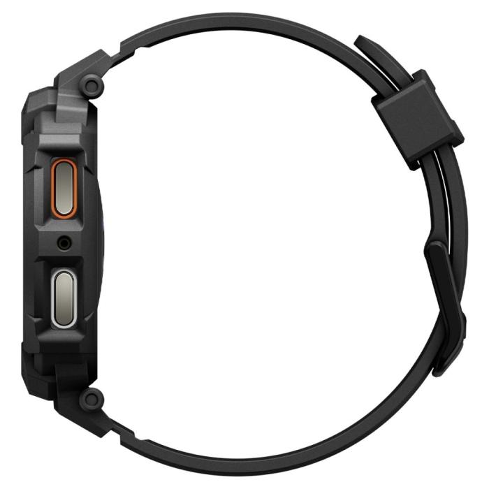Bild 4, Spigen Galaxy Watch 8 40 mm Skal/Armband Rugged Armor 'Pro' Matt Svart