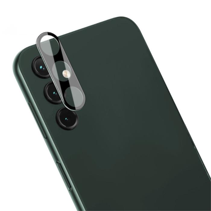 Bild 3, IMAK Galaxy A14 4G/5G Linsskydd Härdat Glas + Akryl Lock Svart