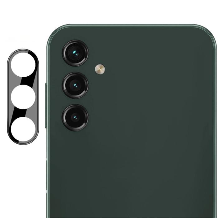 Bild 4, IMAK Galaxy A14 4G/5G Linsskydd Härdat Glas + Akryl Lock Svart
