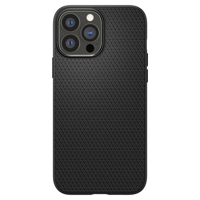 Bild 2, Spigen iPhone 13 Pro Skal Liquid Air Matt Svart