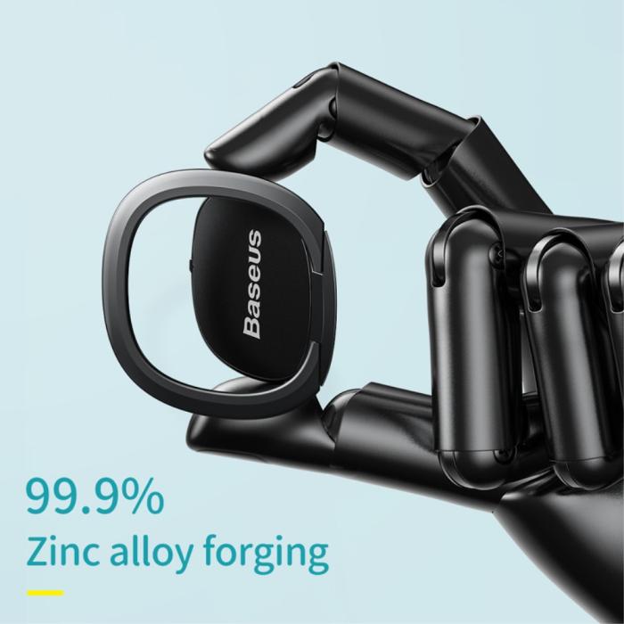 Bild 4, Baseus Universal Ring Hållare Kickstand Svart