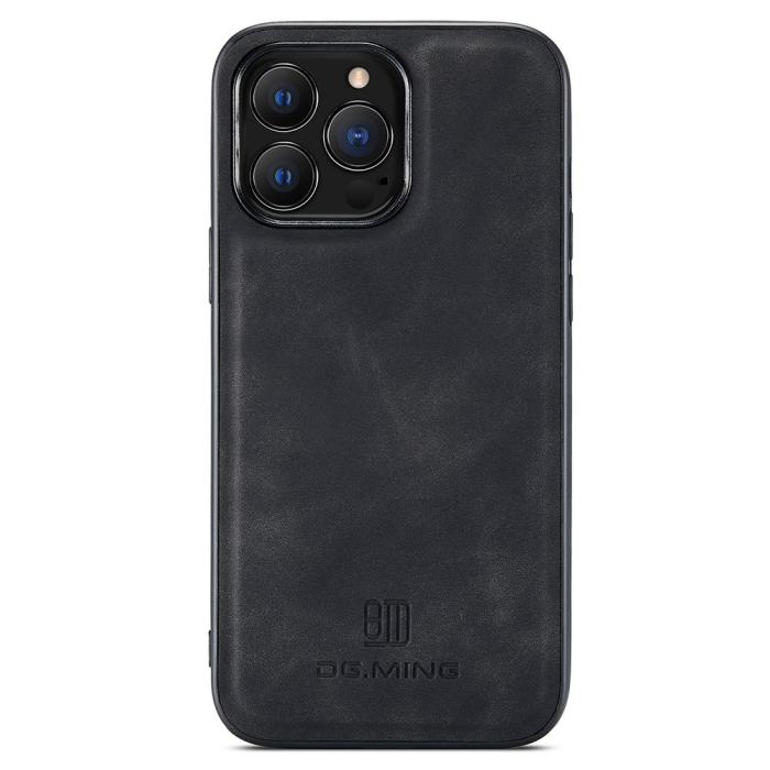 Bild 2, DG.MING iPhone 15 Pro Max Skal Läderbelagt Svart