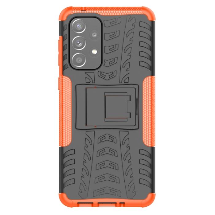 Bild 2, Samsung Galaxy A33 5G Skal Stöttåligt med Stöd Orange