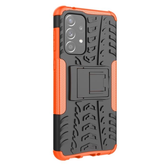 Bild 3, Samsung Galaxy A33 5G Skal Stöttåligt med Stöd Orange