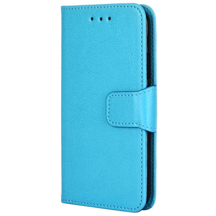 Bild 6, Samsung Galaxy S23 Plus Fodral Läder Ljus Blå