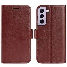 Samsung Galaxy S23 Fodral Crazy Horse Läder Brun
