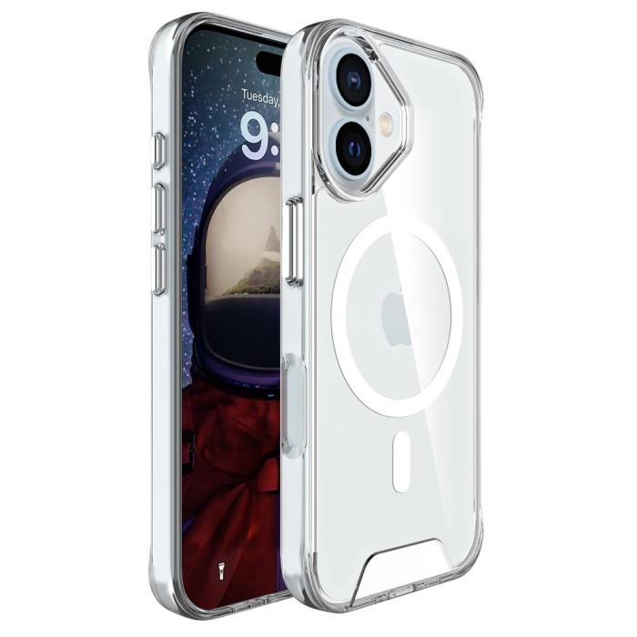 Bild 1, iPhone 16 Plus Skal MagSafe Transparent