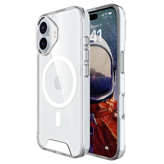 Bild 3, iPhone 16 Plus Skal MagSafe Transparent