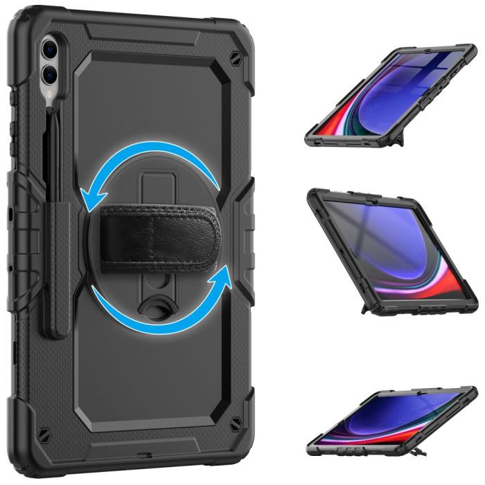 Bild 5, Tech-Protect Galaxy Tab S9 Plus Skal Solid360 Svart